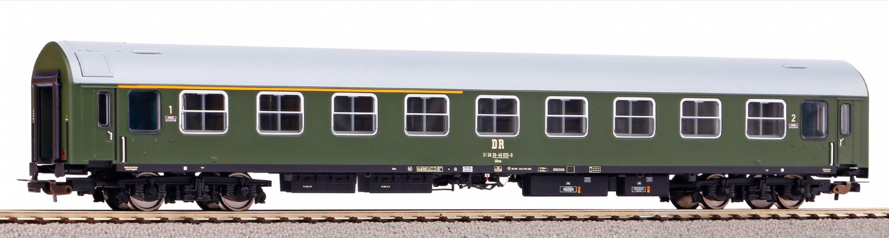 Piko 58551 Passenger Coach Y-Wagen ABme '69 DR IV (Piko 