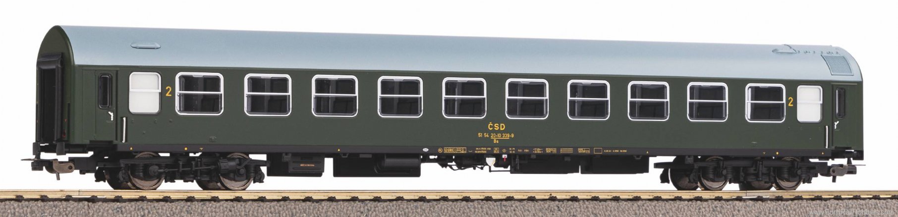 Piko 58555 2nd class passenger car Y-car CSD IV (Piko Ex