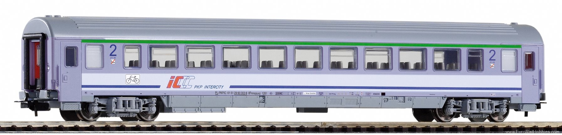 Piko 58662 Passenger Car IC 2nd Cl. PKP (Piko Hobby)