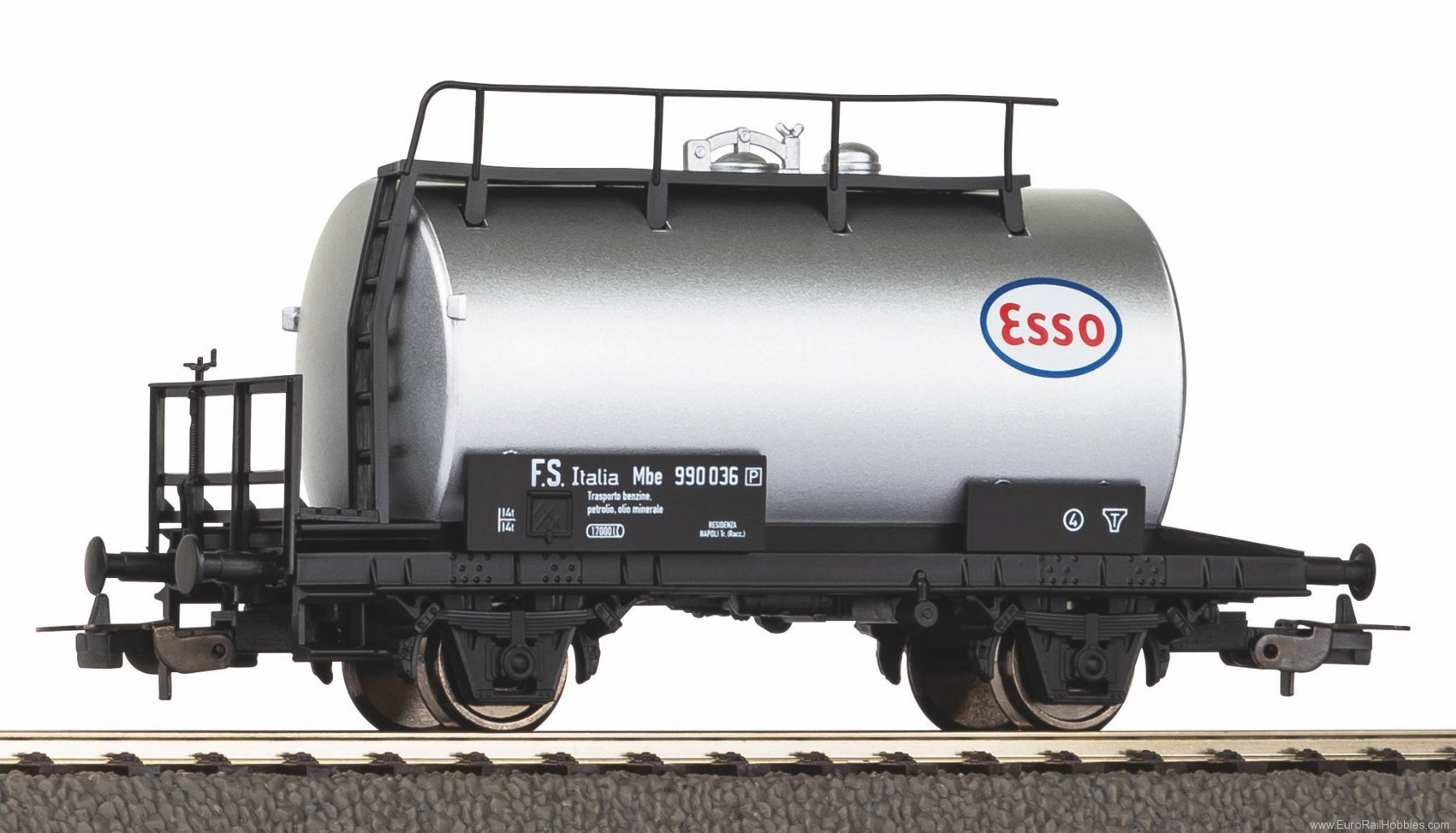 Piko 58794 Tank car Esso FS IV (DC Piko Hobby)