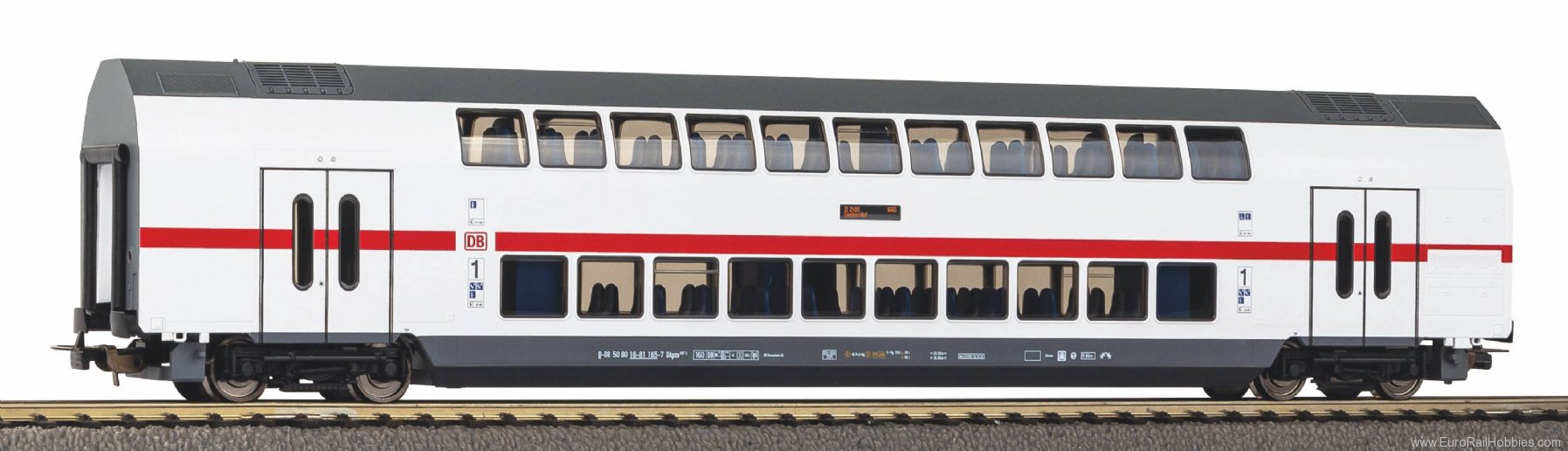 Piko 58802 IC 2 Double Deck Coach 1. Class (Piko Hobby)