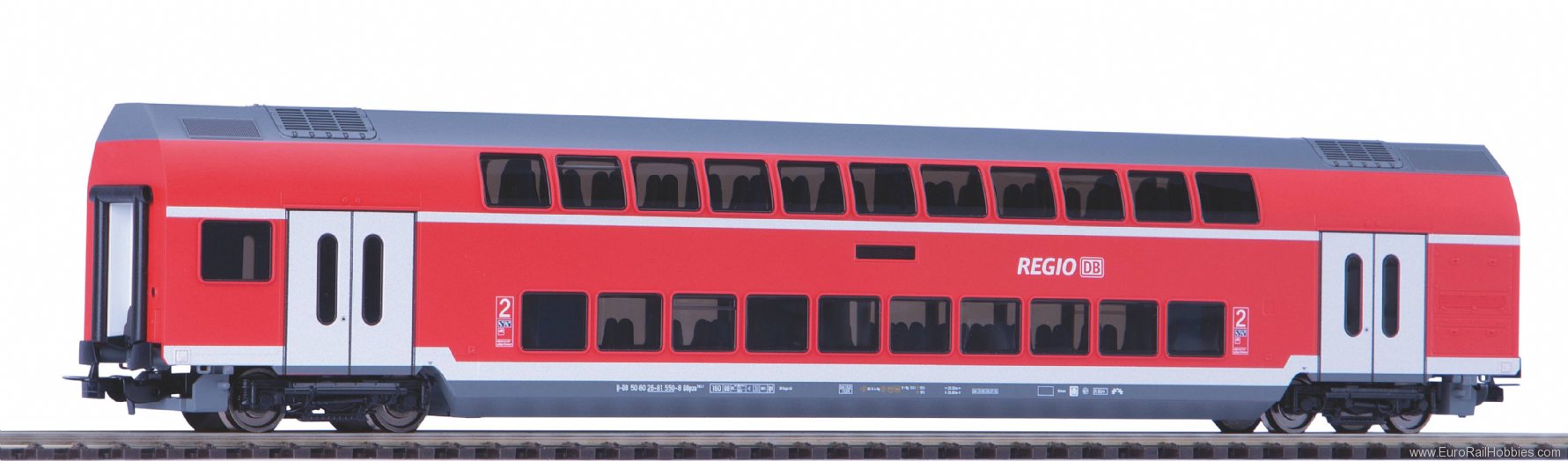Piko 58803 Bi-Level Coach 2. Kl. DB Regio VI (Piko Hobby