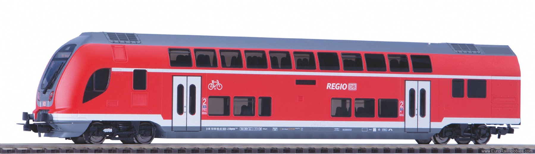 Piko 58805 Bi-Level Control Coach DB Regio VI (Piko Hobb