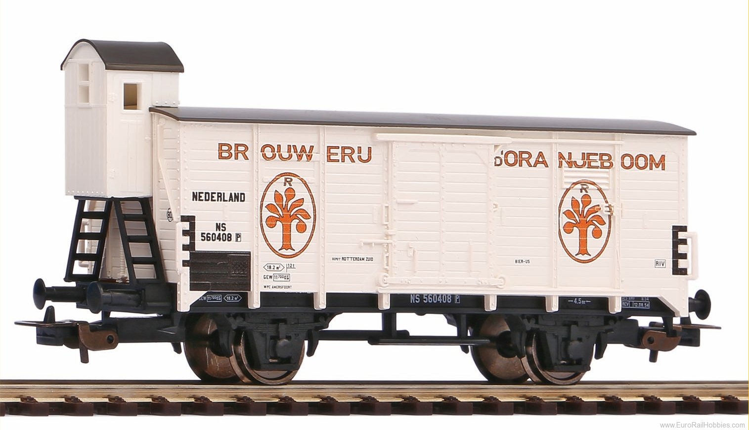 Piko 58926 Beer reefer with brakeman's cabin 'D'Oranjebo