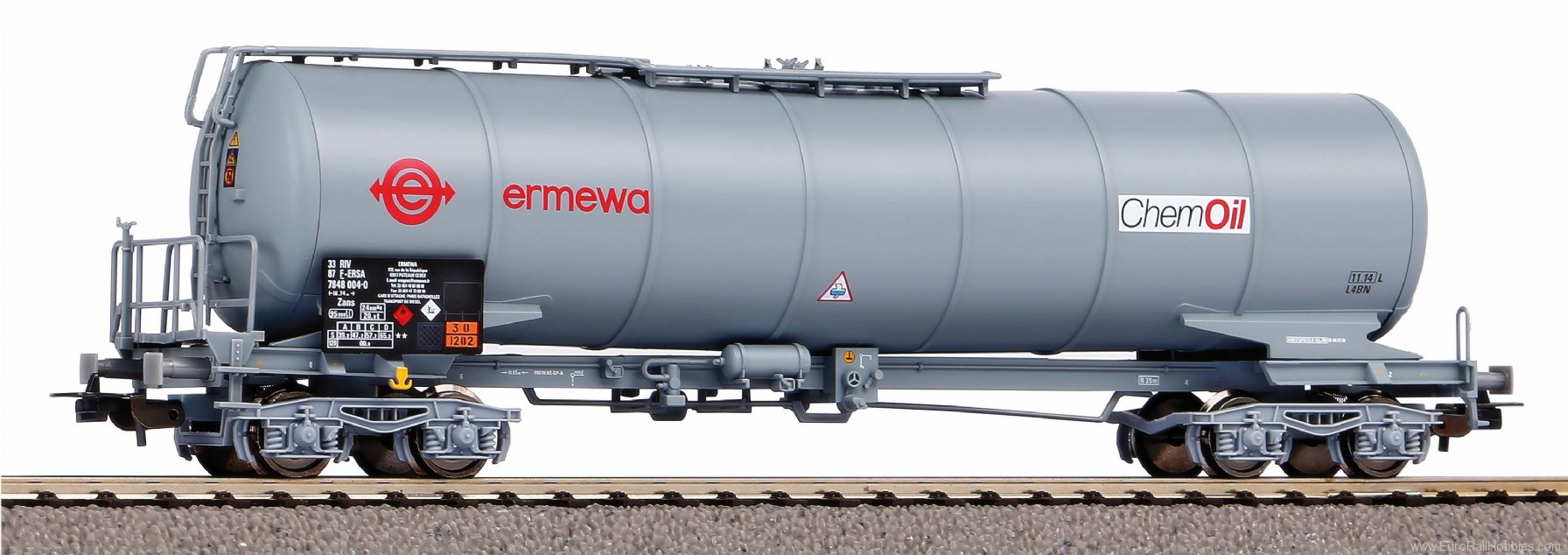 Piko 58970 KnickTank Car F-Ersa Ermewa Chemoil (Piko Exp