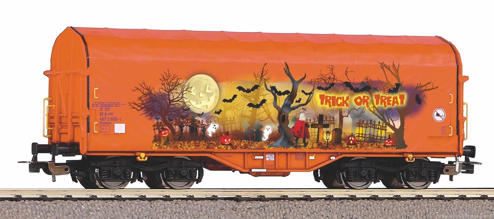 Piko 58992 2022 Piko Halloween Freight Car 'Trick or Tre