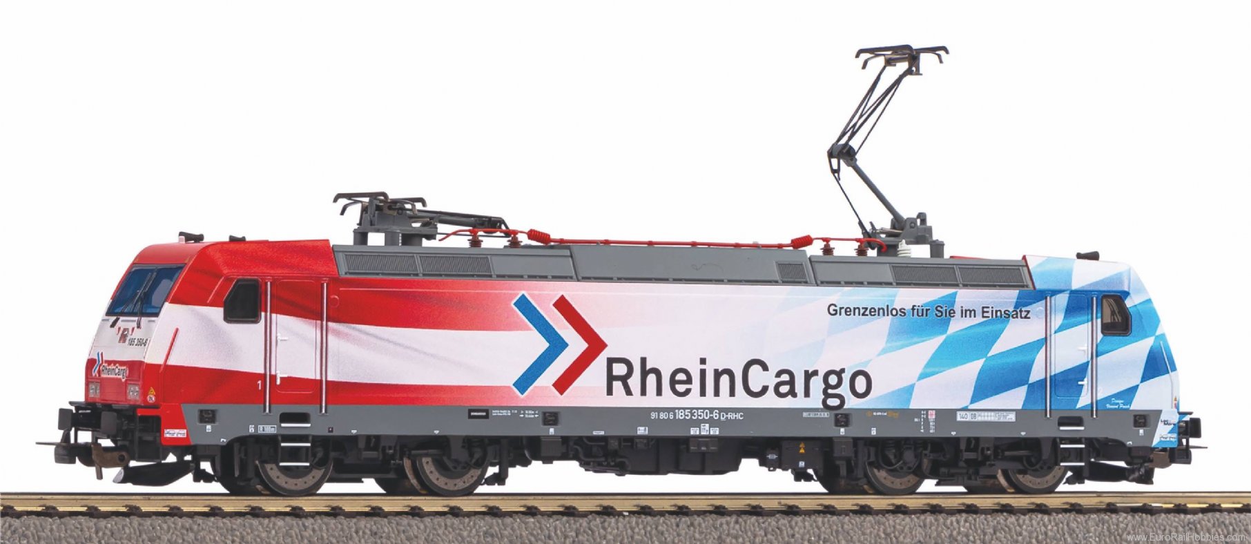 Piko 59066 Electric Locomotive 185.2 Grenzlos RheinCargo