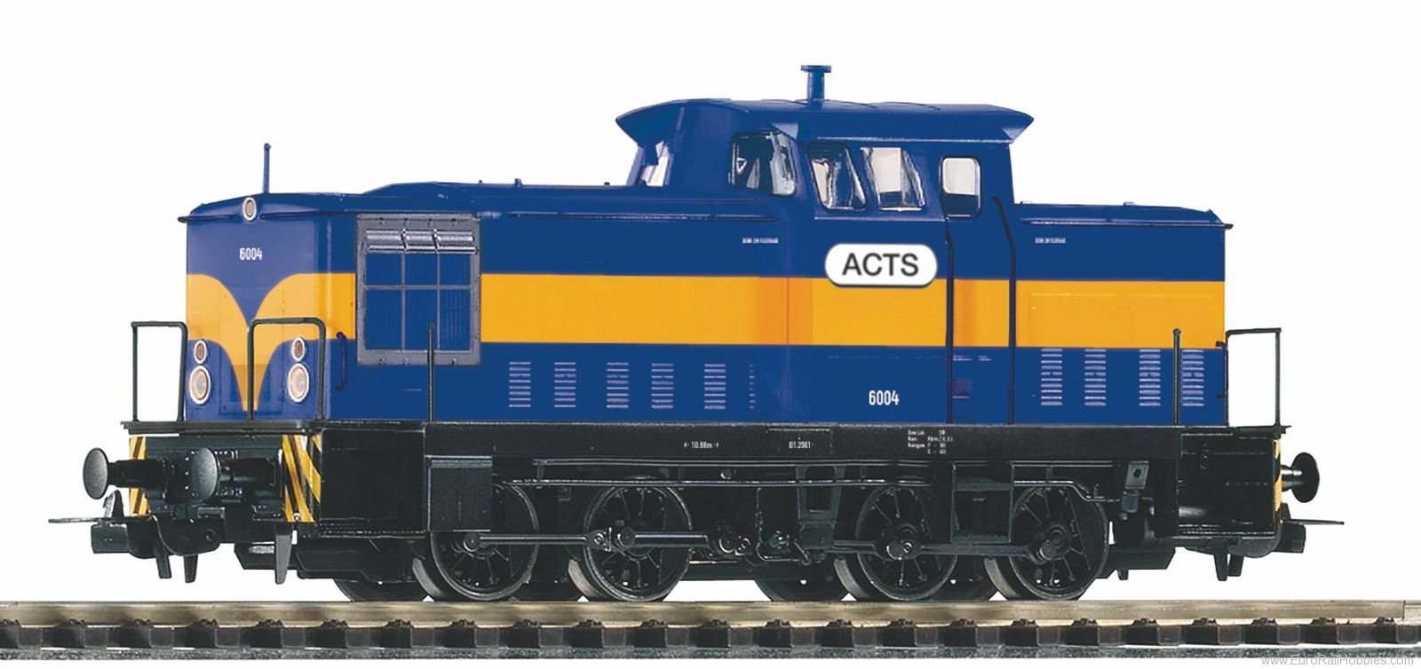 Piko 59235 Diesel Locomotive 6004 ACTS VI + 8pol. Dec. (