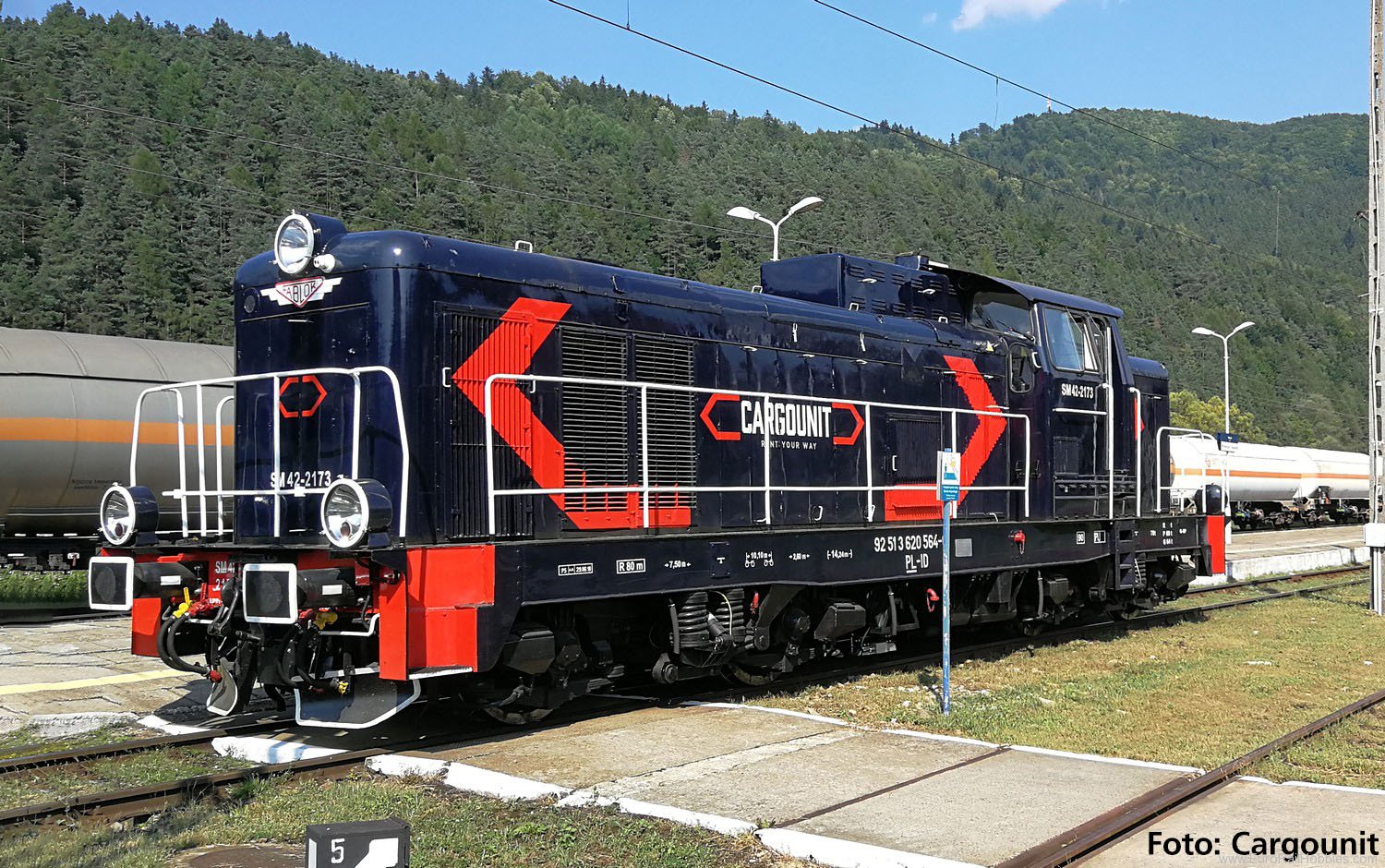 Piko 59276 CargoUnit SM42 Diesel Locoomotive