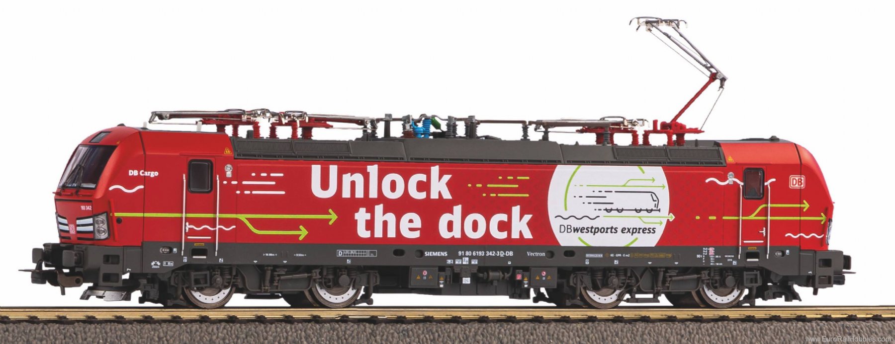 Piko 59395 Electric Locomotive Vectron 193 342 Unlock th