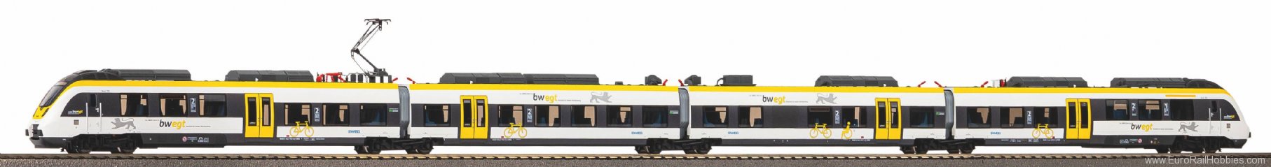 Piko 59514 electric multiple unit BR 442 Talent 2 Bwegt 