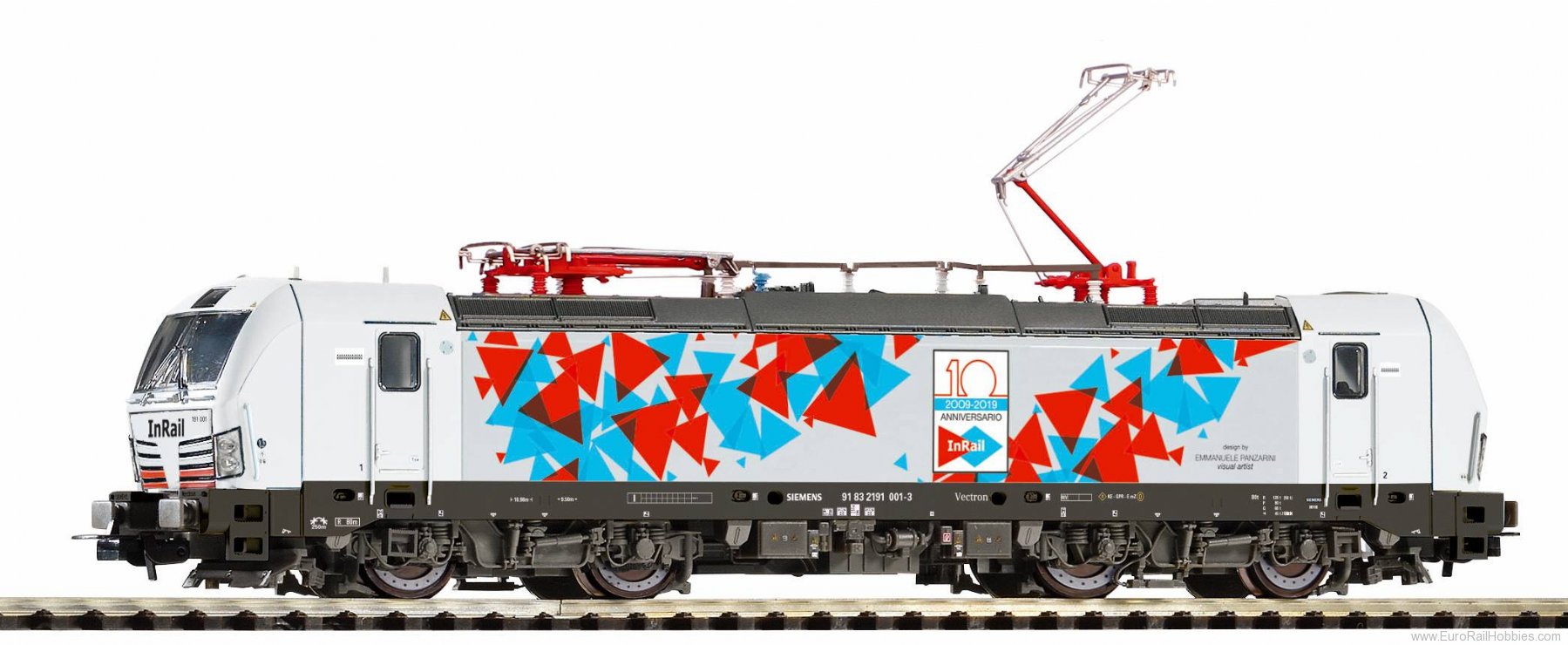 Piko 59598 Electric Locomotive Vectron BR 191 InRail VI 
