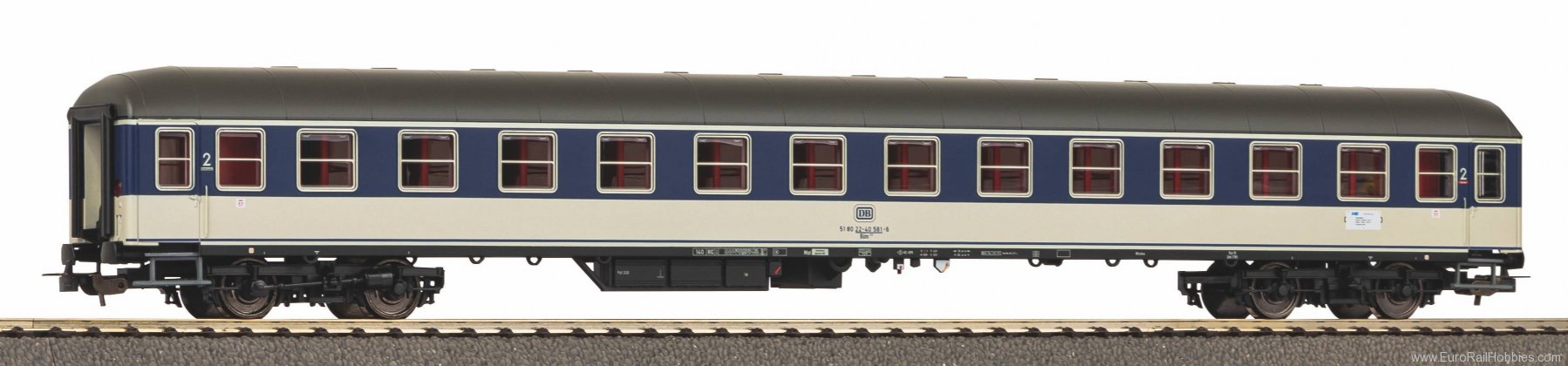 Piko 59651 2nd class express train wagon BAï¿½m 234 D