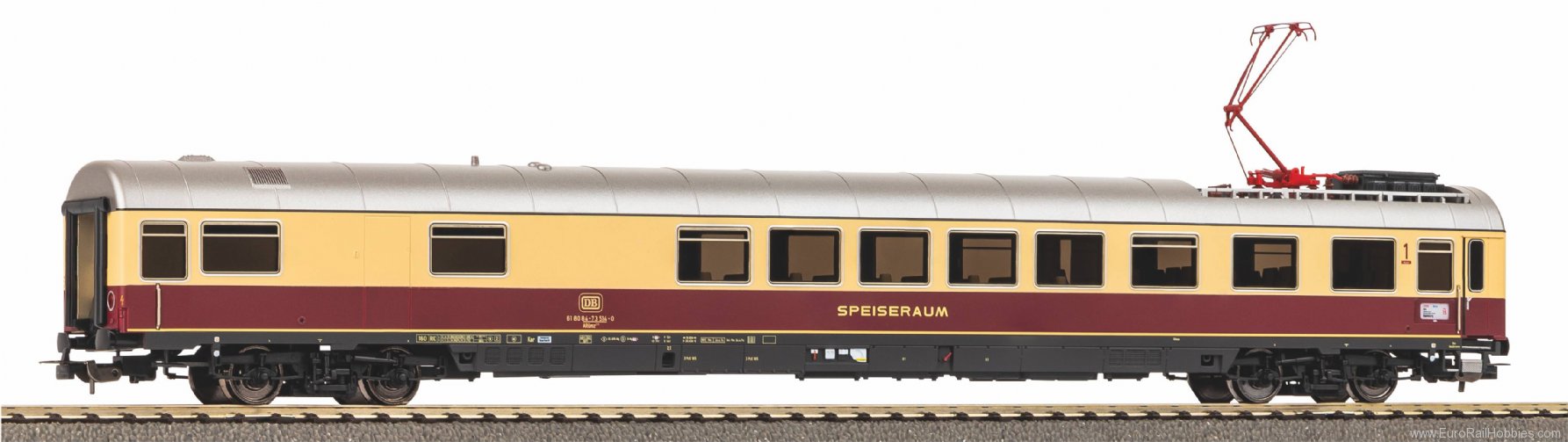 Piko 59678 Dining car ARmz 211 TEE Merkur 1st class DB I