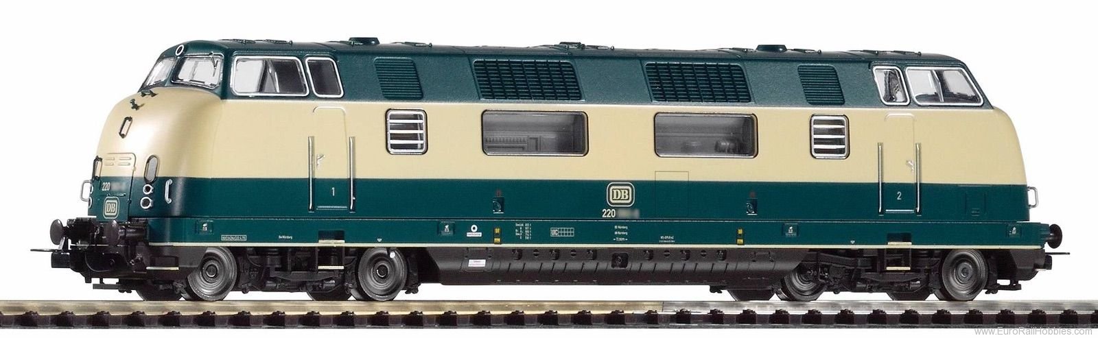 Piko 59723 Diesel Locomotive BR 220 DB IV (DC Piko Exper