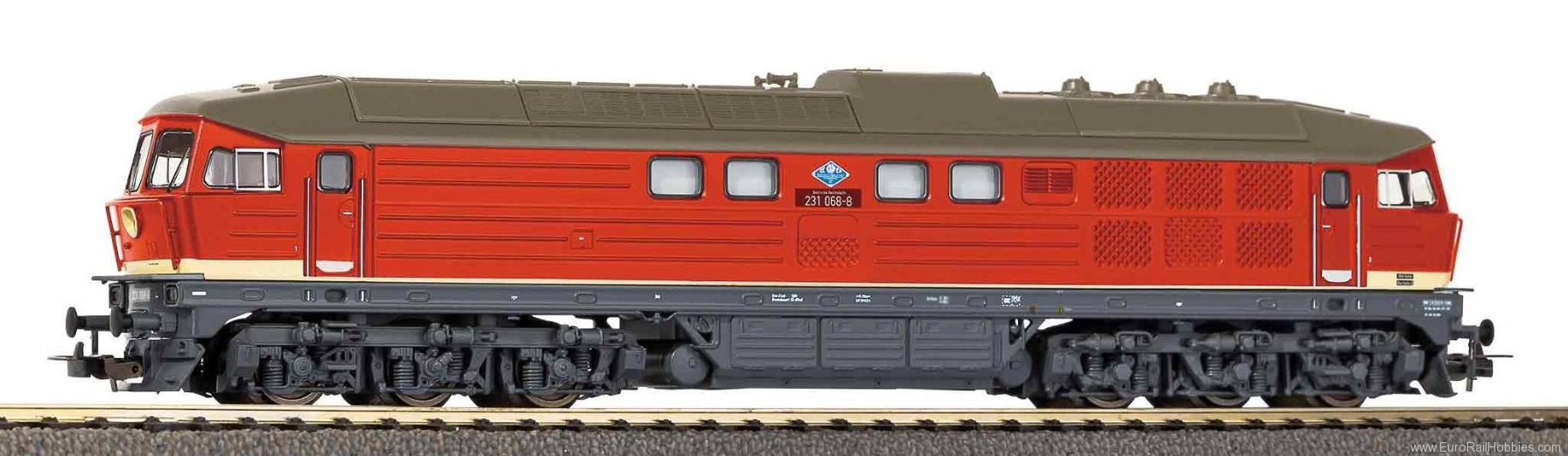Piko 59759 Sound diesel locomotive BR 231 DR IV includin