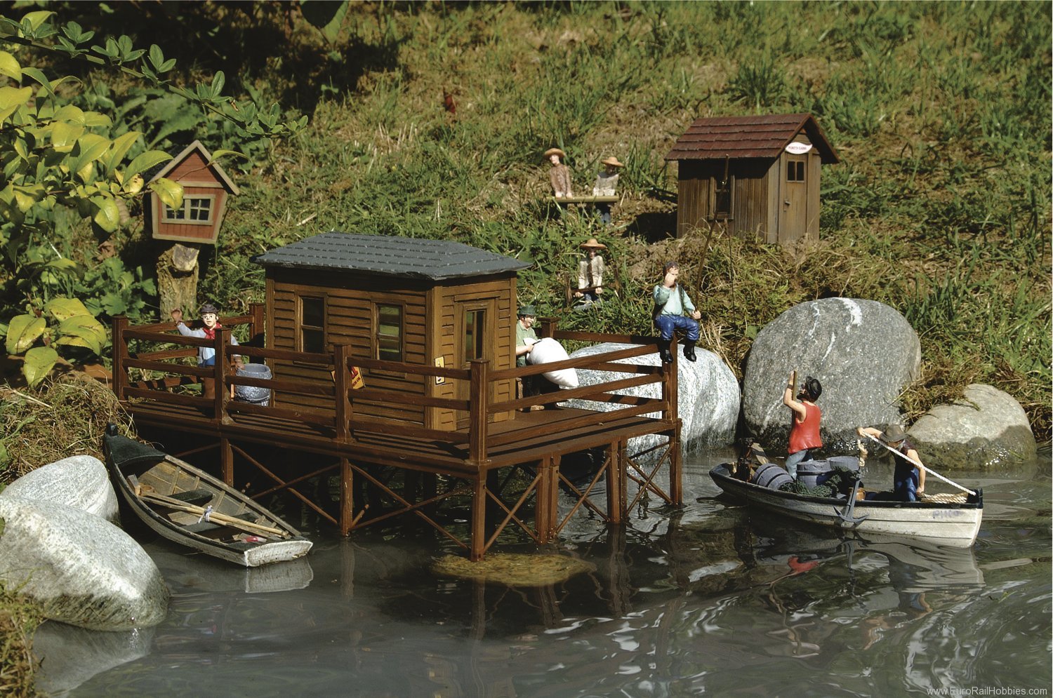 Piko 62262 Brads Fishing Cabin 