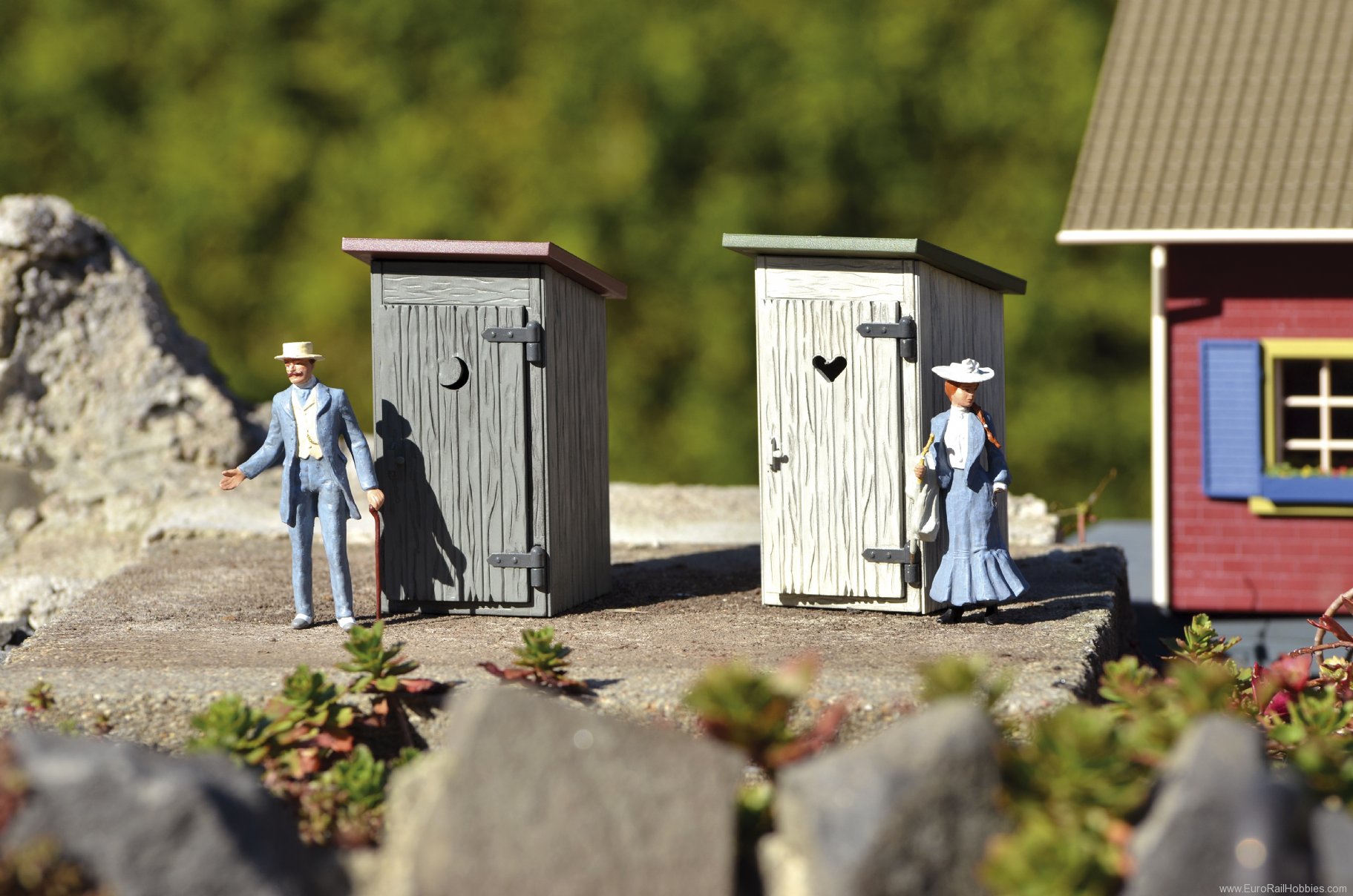Piko 62719 G-Outhouse, Set of 2