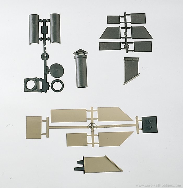 Piko 62812 Components Chimneys Assorted