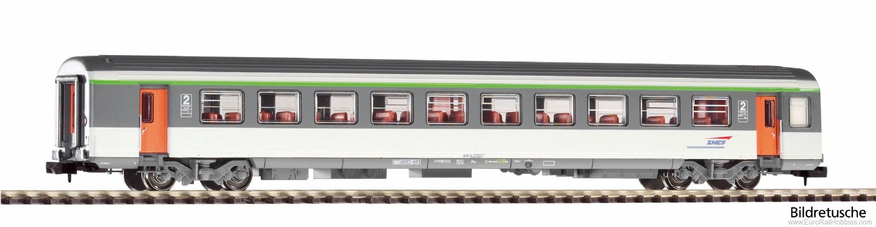 Piko 94085 N-SNCF Corail 2nd Cl Passenger Coach