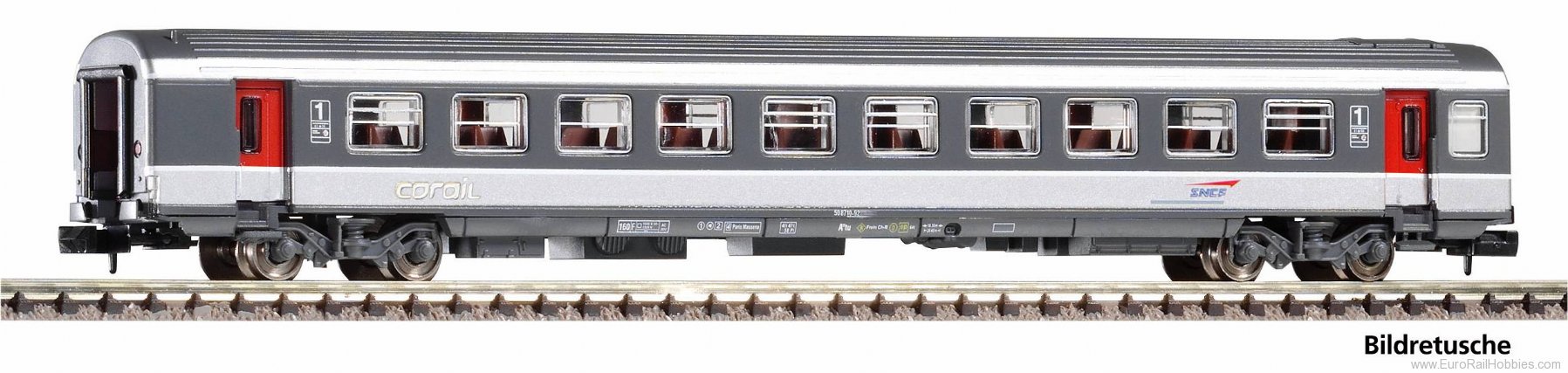 Piko 94086 N-SNCF Corail 1.Cl Passenger Coach