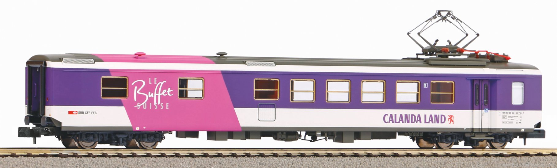 Piko 94382 N passenger car EW I car dining car Calanda L