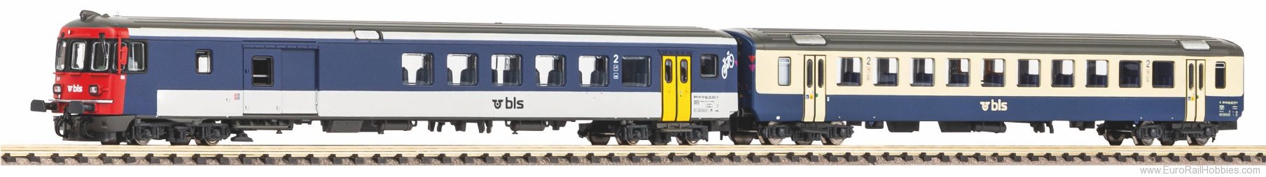 Piko 94460 N Set of 2 EW I 1st/2nd Class control car BDt