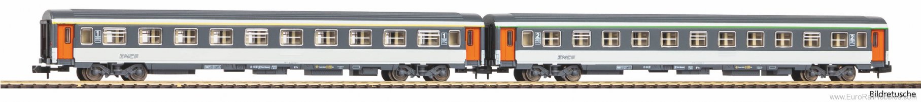 Piko 94505 N-SNCF 1.Cl + 2 Cl 2 Piece Coach Set