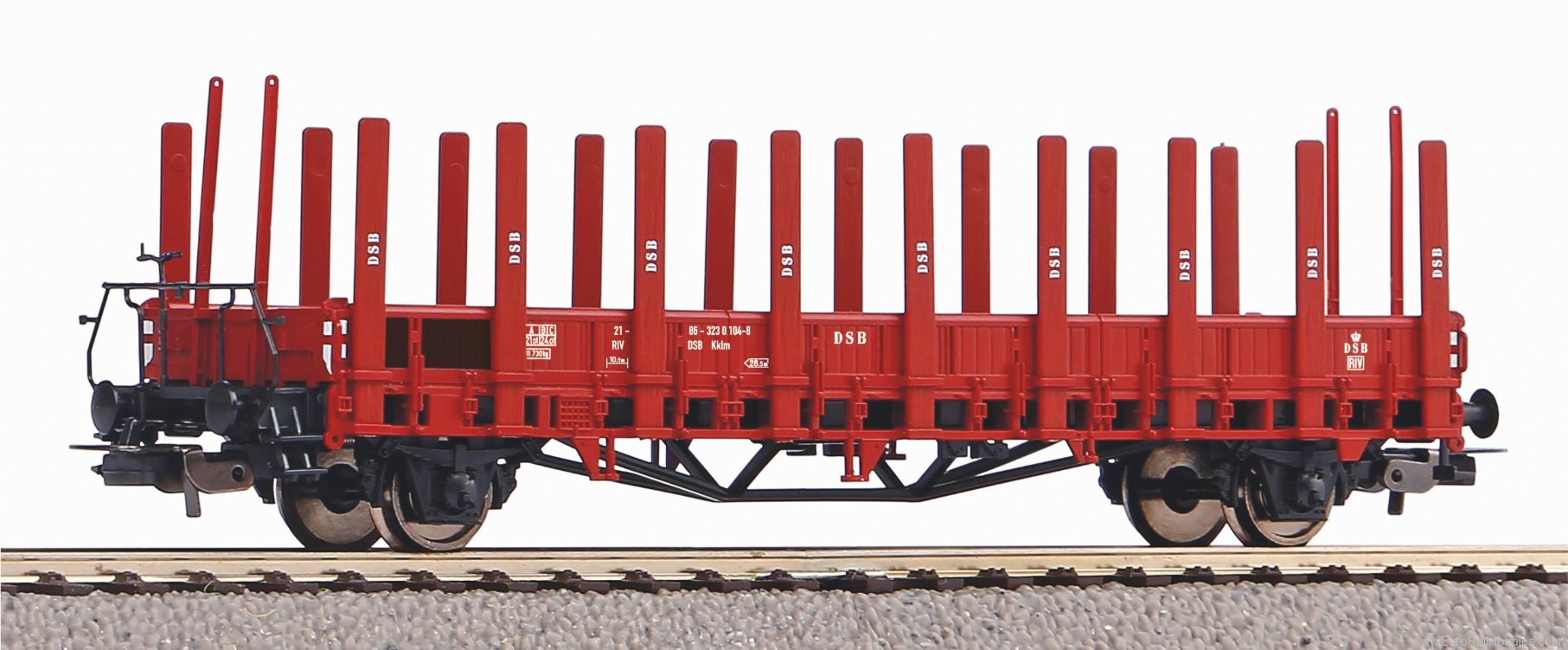 Piko 95353 Stake wagon ex Ulm DSB IV (Piko Classic Nosta