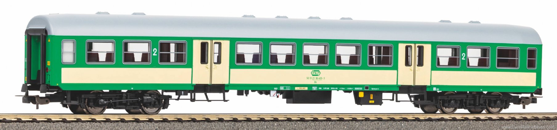 Piko 96661 Passenger coach 120A PKP (DC Piko Expert)