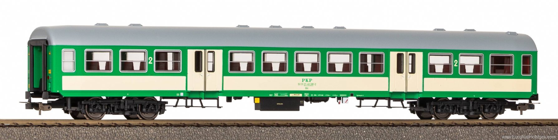 Piko 96662 Commuter car 120A PKP V (Piko Expert)