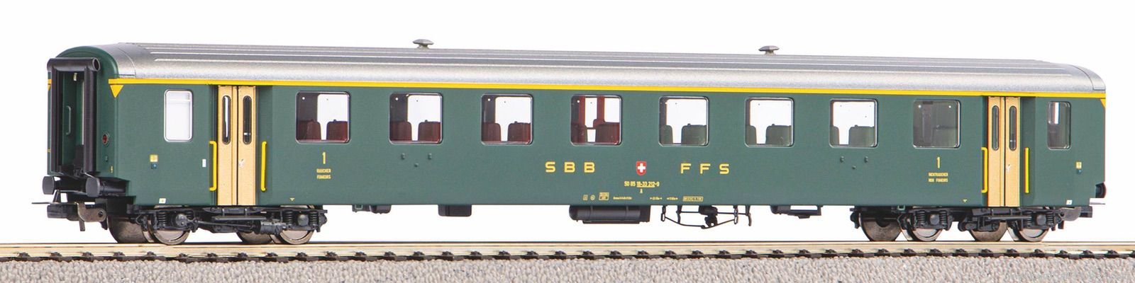 Piko 96798 EW I wagon, 1st class, old SBB IV lettering (