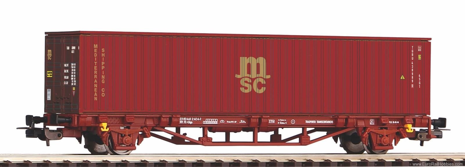 Piko 97154 Container transport car Lgs579 FS V MSC (Piko