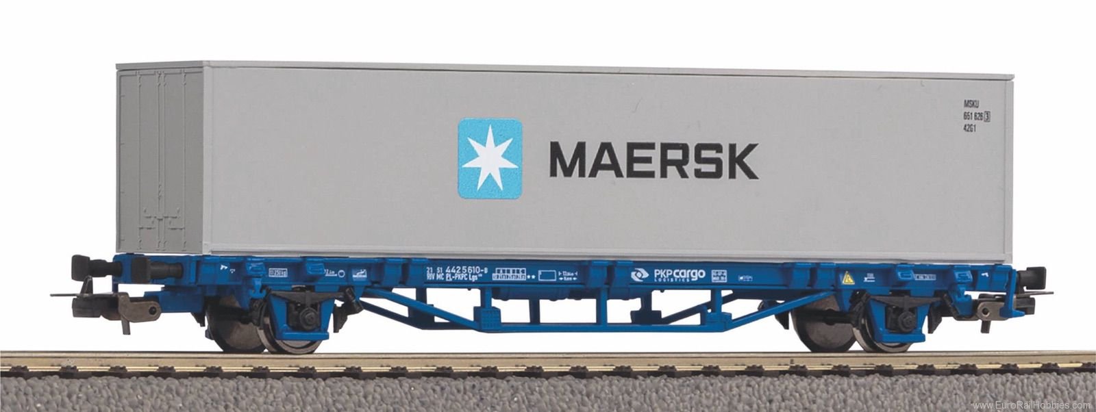 Piko 97162 Container wagon Lgs579 PKP Cargo VI Maersk (P