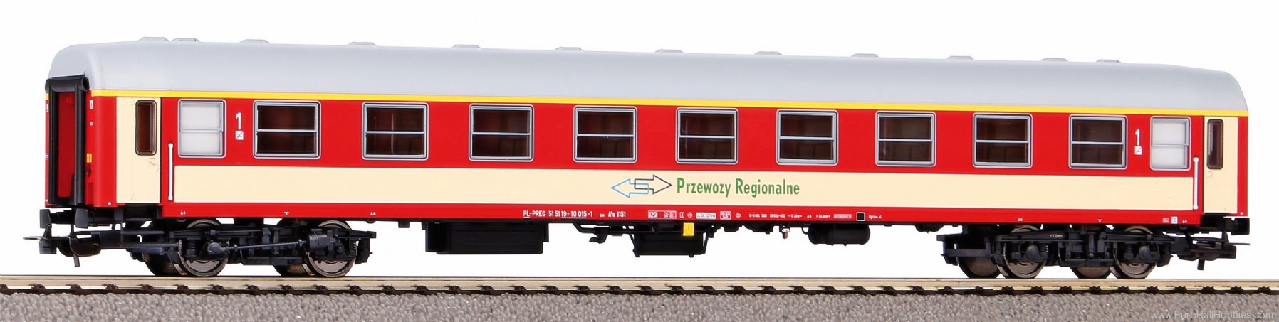 Piko 97613 Passenger Coach 112A PR (Piko Expert)