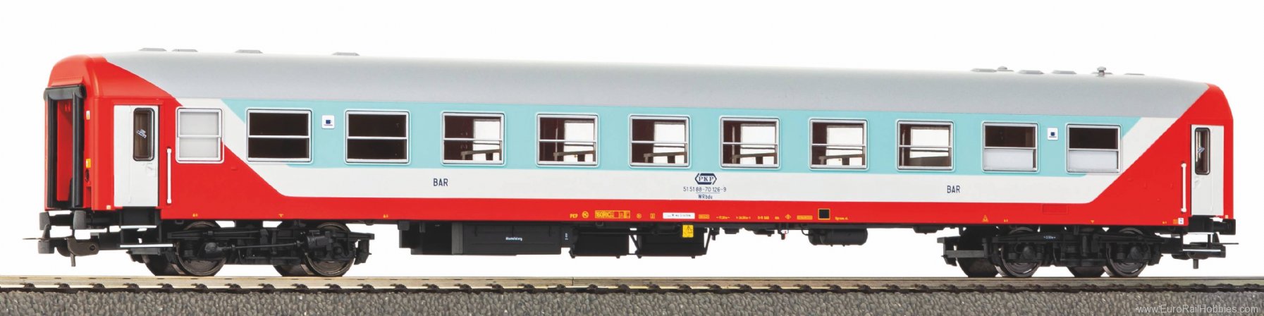 Piko 97625 Dining car 113AM PKP IV (DC Piko Expert)