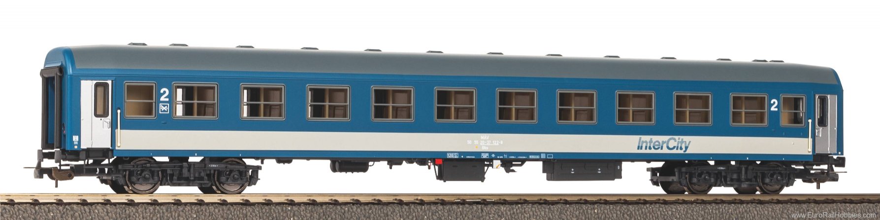 Piko 97628 Passenger coach IC lettering 2nd class MAV V 