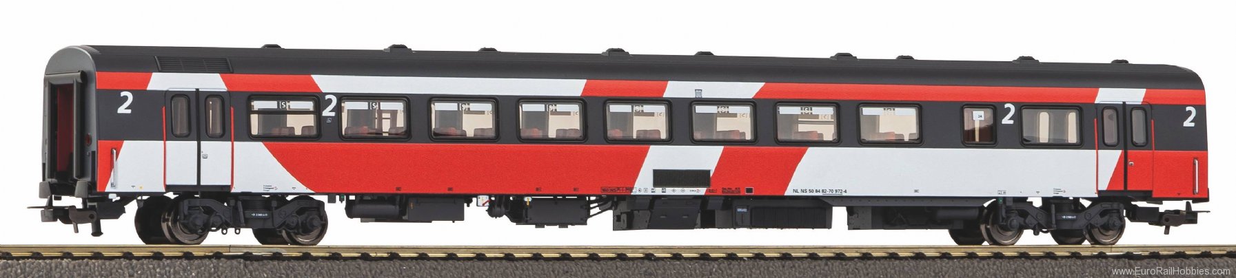 Piko 97636 2nd class ICR passenger coach with luggage co