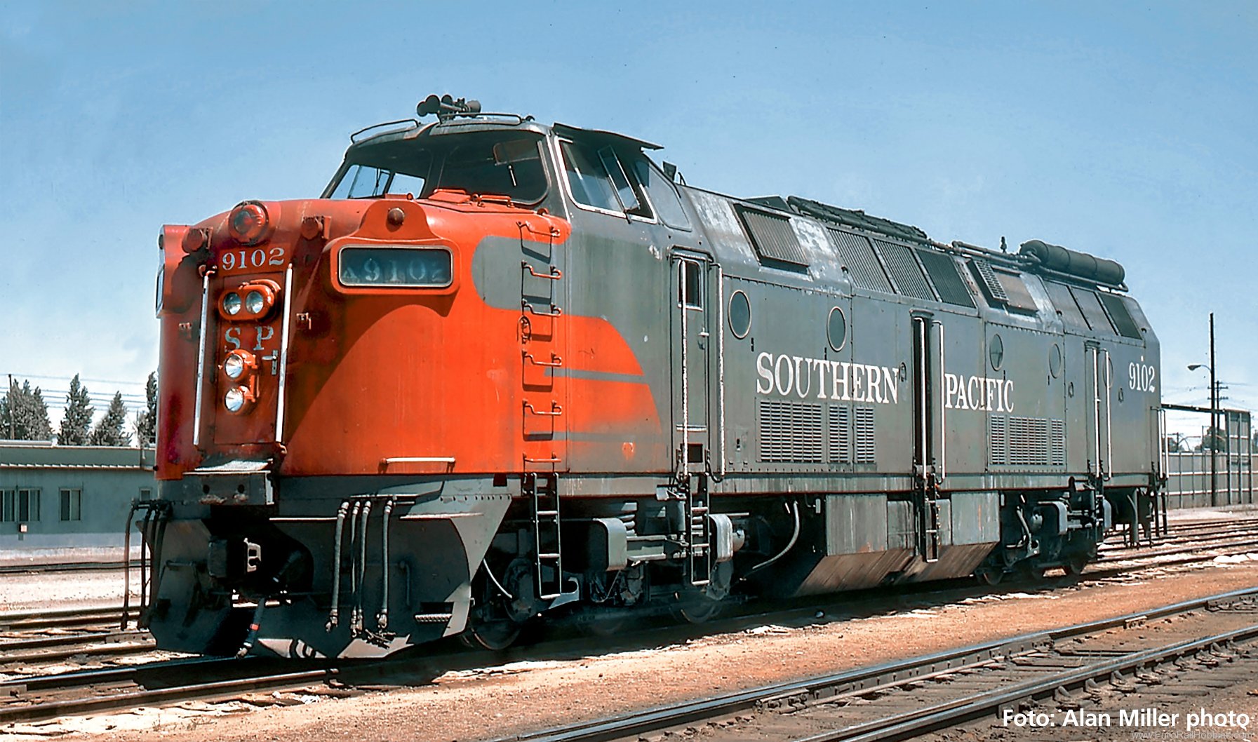 Piko 97826 USA SP 9101 Modified Diesel Locomotive w/Soun
