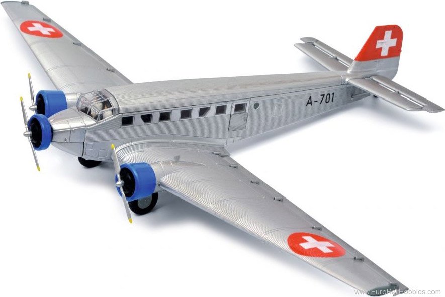 Schuco 403551901 Junkers Ju 52/3m, silver (1:72)