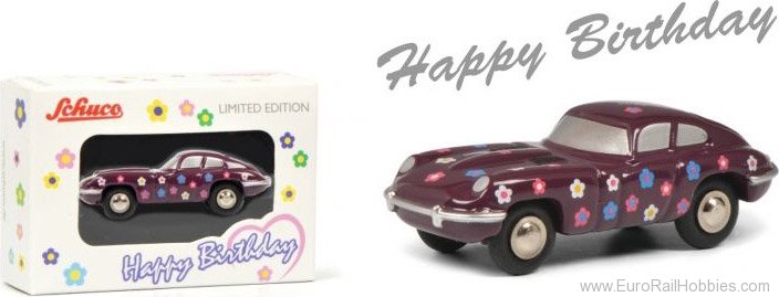 Schuco 450168200 Pic.Jaguar HAPPY BIRTHD.2020