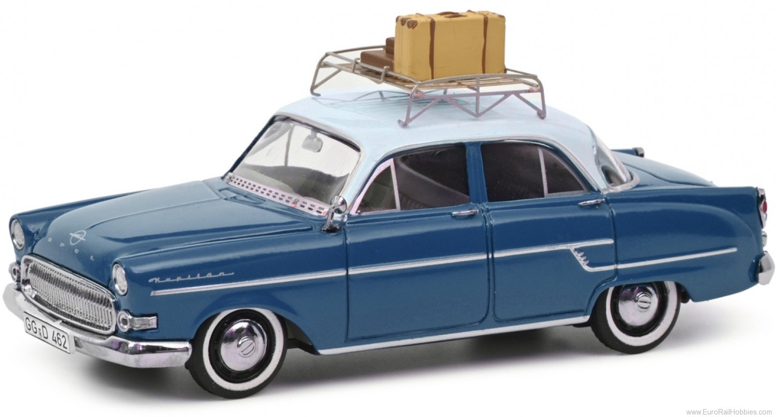 Schuco 450267300 Opel KapitaÌn with roof rack Riviera 1957 
