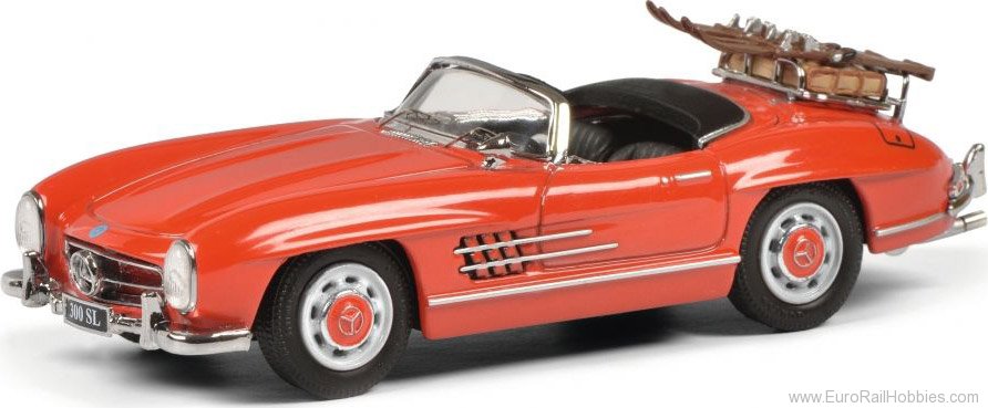Schuco 450268900 MB 300SL Skiurlaub, red (1:43)