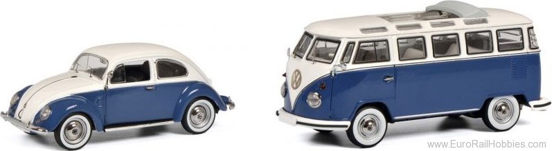 Schuco 450269300 Set VW Kaefer + T1 Samba (1:43)