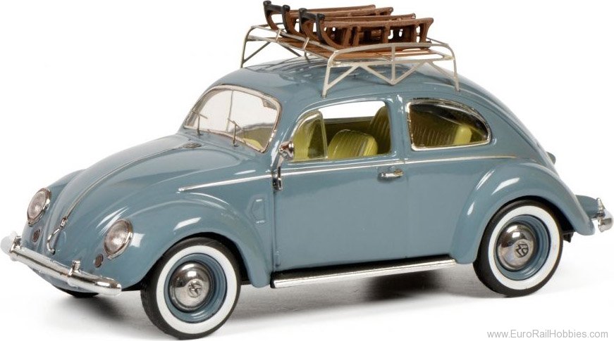 Schuco 450270900 VW KÃ¤fer with sleighs (1:43)