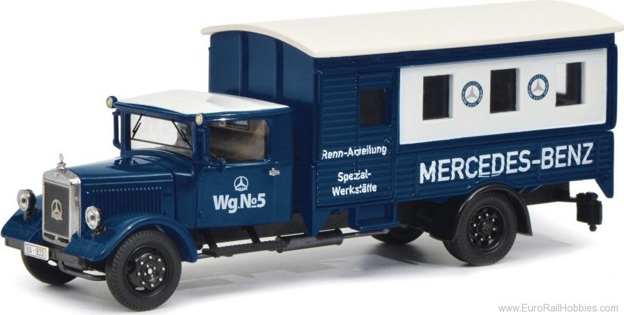 Schuco 450310600 Mercedes-Benz Lo 2750 âRennabteilung-Spe