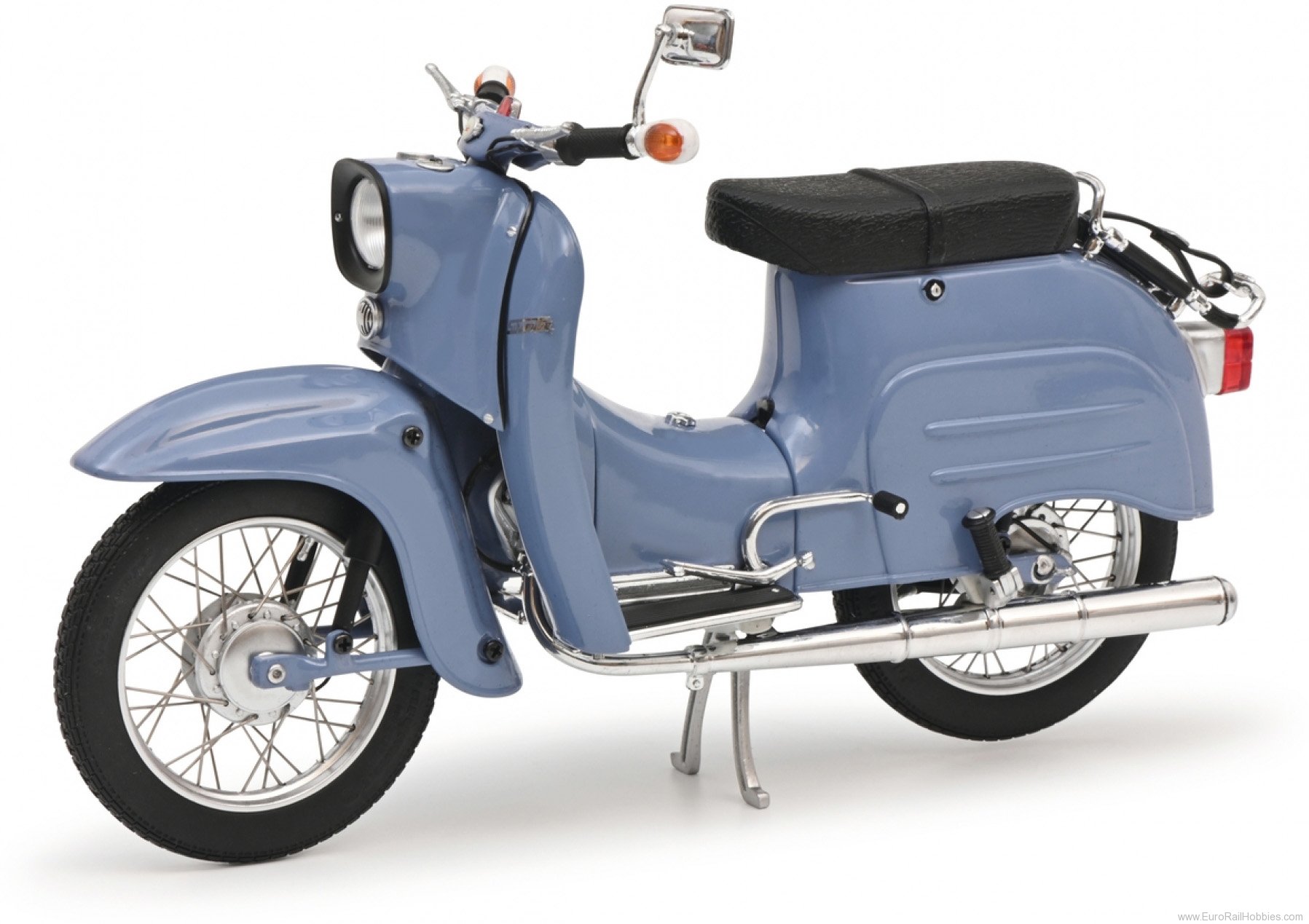 Schuco 450649300 Simson Schwalbe KR51/1, mid-blue  (1:10)