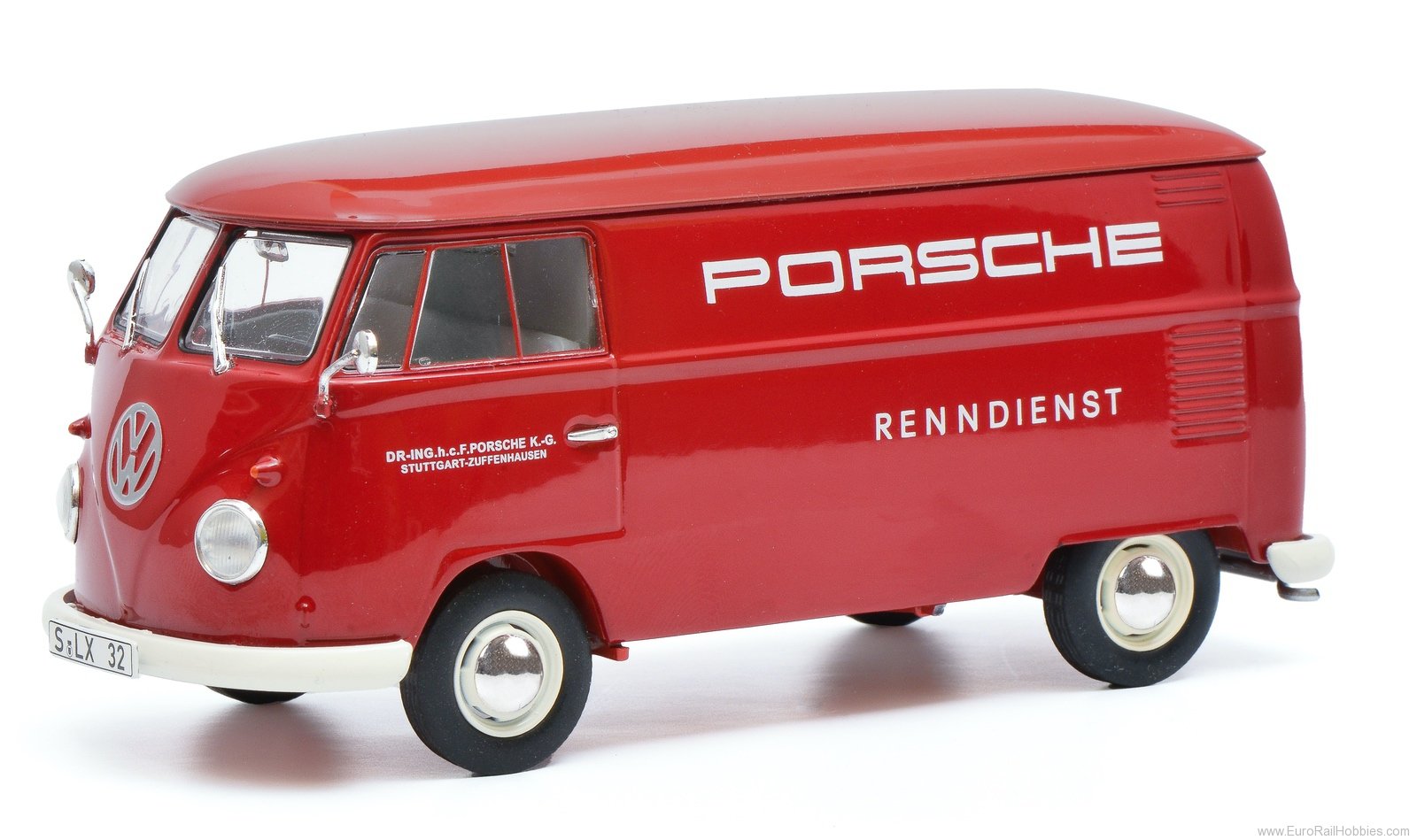 Schuco 450785300 VW T1b Kastenwagen/box van âPorsche Renn