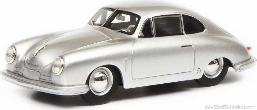 Schuco 450879800 Porsche 356 GmÃ¼nd CoupÃ©, silver, (1:43)