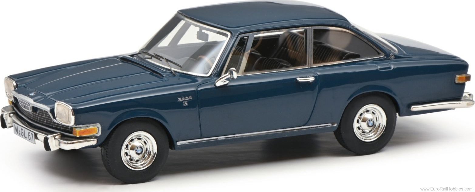 Schuco 450913200 BMW Glas 3000 V8 blue (PRO.R 43)